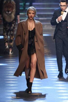 Milan Men s Fashion Week Fall Winter 2017 2018. Milano Moda Uomo, autunno inverno 2017 2018 . D&G fashionshow Pictured: model  Copyright: xSickix xIPAx
