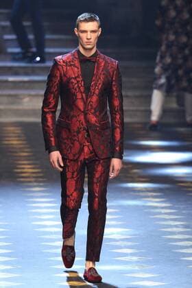 Milan Men s Fashion Week Fall Winter 2017 2018. Milano Moda Uomo, autunno inverno 2017 2018 . D&G fashionshow Pictured: model  Copyright: xSickix xIPAx