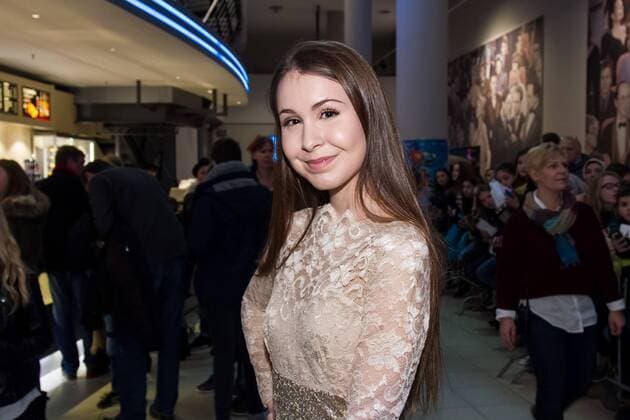 Kassandra von Typisch Kassii bei der Premiere - Ritter Rost 2 Das Schrottkomplott - am 14.01.2017 im Cinedom Kino in Köln. Premiere - Ritter Rost 2 Das Schrottkomplott -
