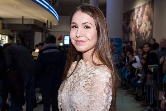 Kassandra von Typisch Kassii bei der Premiere - Ritter Rost 2 Das Schrottkomplott - am 14.01.2017 im Cinedom Kino in Köln. Premiere - Ritter Rost 2 Das Schrottkomplott -