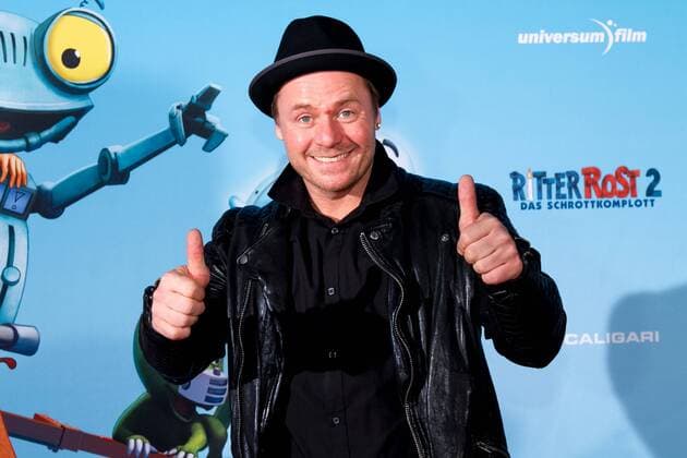 Dustin Semmelrogge bei der Premiere - Ritter Rost 2 Das Schrottkomplott - am 14.01.2017 im Cinedom Kino in Köln. Premiere - Ritter Rost 2 Das Schrottkomplott -