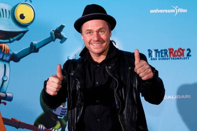 Dustin Semmelrogge bei der Premiere - Ritter Rost 2 Das Schrottkomplott - am 14.01.2017 im Cinedom Kino in Köln. Premiere - Ritter Rost 2 Das Schrottkomplott -