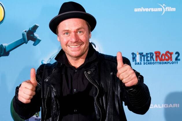 Dustin Semmelrogge bei der Premiere - Ritter Rost 2 Das Schrottkomplott - am 14.01.2017 im Cinedom Kino in Köln. Premiere - Ritter Rost 2 Das Schrottkomplott -