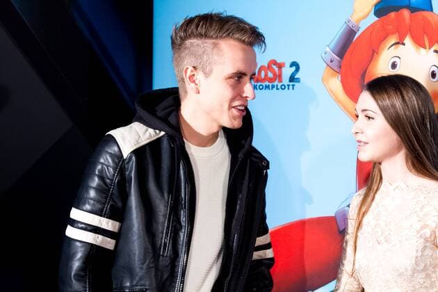 Julian Claßen (Julienco) bei der Premiere - Ritter Rost 2 Das Schrottkomplott - am 14.01.2017 im Cinedom Kino in Köln. Premiere - Ritter Rost 2 Das Schrottkomplott -
