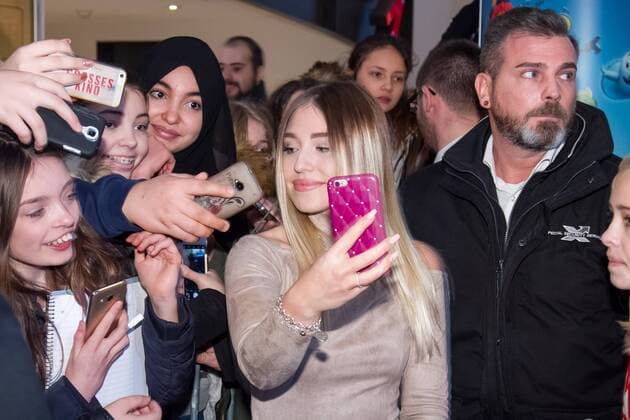 Bianca Heinicke (Bibi) bei der Premiere - Ritter Rost 2 Das Schrottkomplott - am 14.01.2017 im Cinedom Kino in Köln. Premiere - Ritter Rost 2 Das Schrottkomplott -