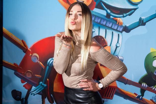 Bianca Heinicke (Bibi) bei der Premiere - Ritter Rost 2 Das Schrottkomplott - am 14.01.2017 im Cinedom Kino in Köln. Premiere - Ritter Rost 2 Das Schrottkomplott -