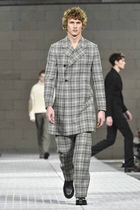 Milan Men s Fashion Week Fall Winter 2017 2018. Milano Moda Uomo, autunno inverno 2017 2018 . DIRK BIKKEMBERGS fashionshow Pictured: model  Copyright: xRiccardoxGiordanoxSickix xIPAx