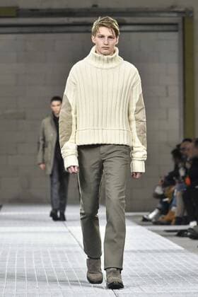 Milan Men s Fashion Week Fall Winter 2017 2018. Milano Moda Uomo, autunno inverno 2017 2018 . DIRK BIKKEMBERGS fashionshow Pictured: model  Copyright: xRiccardoxGiordanoxSickix xIPAx