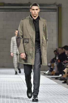 Milan Men s Fashion Week Fall Winter 2017 2018. Milano Moda Uomo, autunno inverno 2017 2018 . DIRK BIKKEMBERGS fashionshow Pictured: model  Copyright: xRiccardoxGiordanoxSickix xIPAx
