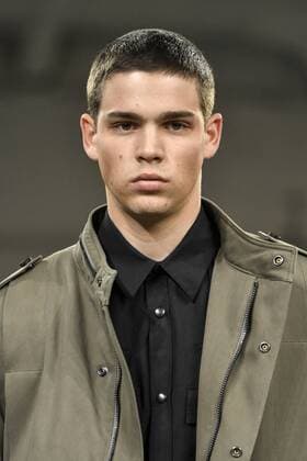 Milan Men s Fashion Week Fall Winter 2017 2018. Milano Moda Uomo, autunno inverno 2017 2018 . DIRK BIKKEMBERGS fashionshow Pictured: model  Copyright: xRiccardoxGiordanoxSickix xIPAx
