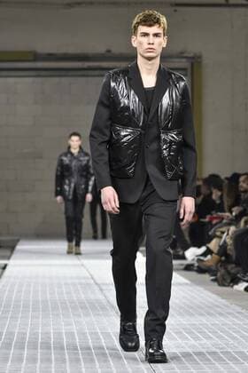 Milan Men s Fashion Week Fall Winter 2017 2018. Milano Moda Uomo, autunno inverno 2017 2018 . DIRK BIKKEMBERGS fashionshow Pictured: model  Copyright: xRiccardoxGiordanoxSickix xIPAx