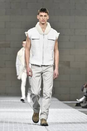 Milan Men s Fashion Week Fall Winter 2017 2018. Milano Moda Uomo, autunno inverno 2017 2018 . DIRK BIKKEMBERGS fashionshow Pictured: model  Copyright: xRiccardoxGiordanoxSickix xIPAx