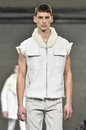 Milan Men s Fashion Week Fall Winter 2017 2018. Milano Moda Uomo, autunno inverno 2017 2018 . DIRK BIKKEMBERGS fashionshow Pictured: model  Copyright: xRiccardoxGiordanoxSickix xIPAx