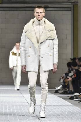 Milan Men s Fashion Week Fall Winter 2017 2018. Milano Moda Uomo, autunno inverno 2017 2018 . DIRK BIKKEMBERGS fashionshow Pictured: model  Copyright: xRiccardoxGiordanoxSickix xIPAx