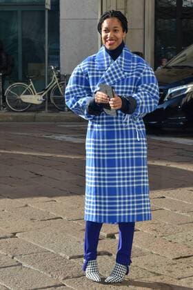 Milan arrival guests parade Salvatore Ferragamo. Milan Men s Fashion Week Fall Winter 2017 18. Pictured: Tamu McPherson  Copyright: xSimonexComix xIPAx