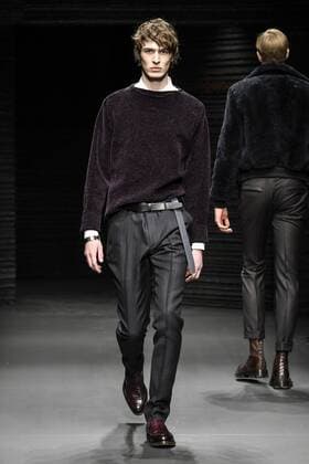 Themen der Woche Milan Men s Fashion Week Fall Winter 2017 2018 - Ferragamo fashionshow Pictured: model  Copyright: xRiccardoxGiordanoxSickix xIPAx