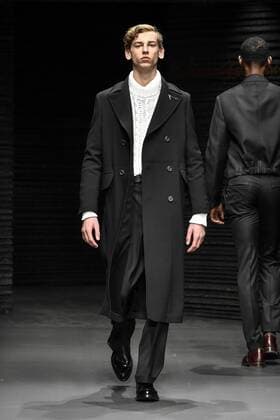 Milan Men s Fashion Week Fall Winter 2017 2018 - Ferragamo fashionshow Pictured: model  Copyright: xRiccardoxGiordanoxSickix xIPAx