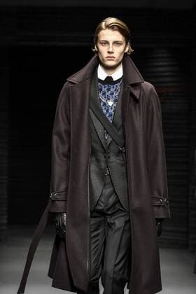 Milan Men s Fashion Week Fall Winter 2017 2018 - Ferragamo fashionshow Pictured: model  Copyright: xRiccardoxGiordanoxSickix xIPAx
