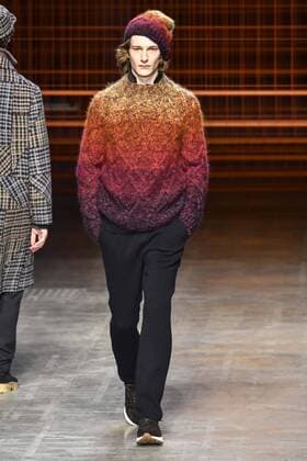 Milan Men s Fashion Week Fall Winter 2017 2018 - Missoni Fashionshow Pictured: model  Copyright: xRiccardoxGiordanoxSickix xIPAx