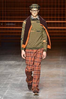 Milan Men s Fashion Week Fall Winter 2017 2018 - Missoni Fashionshow Pictured: model  Copyright: xRiccardoxGiordanoxSickix xIPAx
