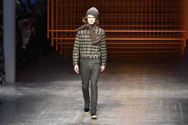 Milan Men s Fashion Week Fall Winter 2017 2018 - Missoni Fashionshow Pictured: model  Copyright: xRiccardoxGiordanoxSickix xIPAx