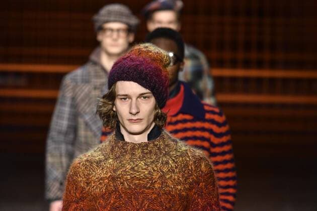 Milan Men s Fashion Week Fall Winter 2017 2018 - Missoni Fashionshow Pictured: model  Copyright: xRiccardoxGiordanoxSickix xIPAx