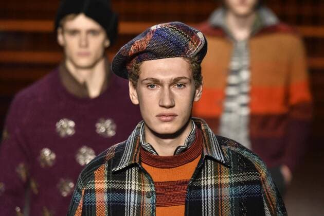 Milan Men s Fashion Week Fall Winter 2017 2018 - Missoni Fashionshow Pictured: model  Copyright: xRiccardoxGiordanoxSickix xIPAx