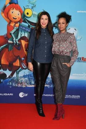 Alexandra Polzin und Milka Loff Fernandes Premiere Ritter Rost 2 Mathäser Filmpalast Kino Film, Fernsehen Muenchen 15.01.2017