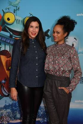 Alexandra Polzin und Milka Loff Fernandes Premiere Ritter Rost 2 Mathäser Filmpalast Kino Film, Fernsehen Muenchen 15.01.2017