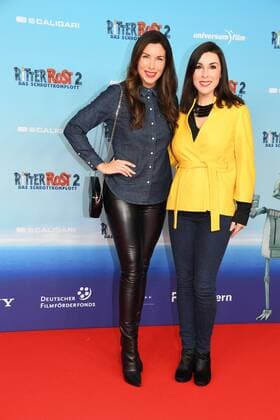 Alexandra Polzin und Judith Willhelm Premiere Ritter Rost 2 Mathäser Filmpalast Kino Film, Fernsehen Muenchen 15.01.2017
