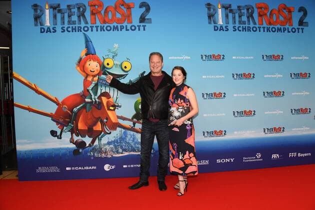 Premiere Ritter Rost 2 Mathäser Filmpalast Kino Film, Fernsehen Muenchen 15.01.2017