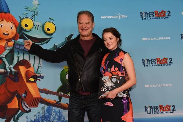 Tom Gerhardt und Jella Haase Premiere Ritter Rost 2 Mathäser Filmpalast Kino Film, Fernsehen Muenchen 15.01.2017