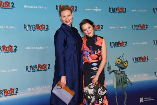Rosalie Thomass und Jella Haase Premiere Ritter Rost 2 Mathäser Filmpalast Kino Film, Fernsehen Muenchen 15.01.2017