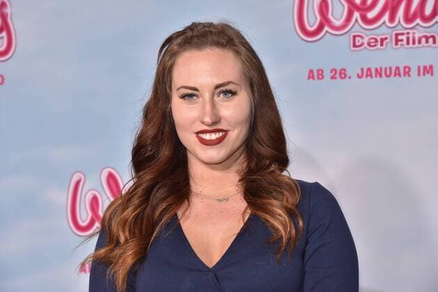 Die YouTuberin Damiana Spöckinger am 15.01.2017 in Köln auf dem roten Teppich bei der Premiere des Films Wendy der Film im Kölner Cinedom.