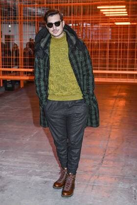 Milan Men s Fashion Week Fall Winter 2017 2018. Missoni Frontrow Pictured: Oscar Branzani  Copyright: xRiccardoxGiordanoxSickix xIPAx