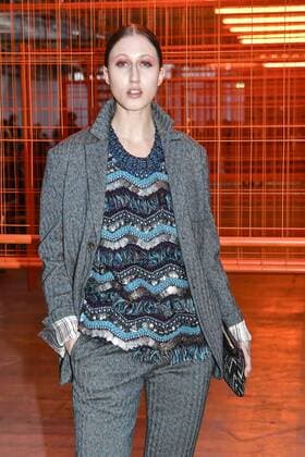 Milan Men s Fashion Week Fall Winter 2017 2018. Missoni Frontrow Pictured: Anna Cleveland  Copyright: xRiccardoxGiordanoxSickix xIPAx