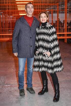 Milan Men s Fashion Week Fall Winter 2017 2018. Missoni Frontrow Pictured:Paolo Kessisoglu Sabina Donadel  Copyright: xRiccardoxGiordanoxSickix xIPAx