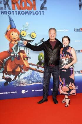 Tom Gerhardt und Jella Haase bei der Premiere des Kinofilms Ritter Rost 2 - Das Schrottkomplott im Mathäser Filmpalast in München, 15.01.2017 Foto:xP.xSchönbergerx xFuturexImage