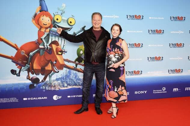 Tom Gerhardt und Jella Haase bei der Premiere des Kinofilms Ritter Rost 2 - Das Schrottkomplott im Mathäser Filmpalast in München, 15.01.2017 Foto:xP.xSchönbergerx xFuturexImage