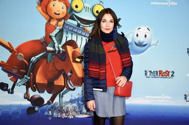 Nadine Warmuth bei der Premiere des Kinofilms Ritter Rost 2 - Das Schrottkomplott im Mathäser Filmpalast in München, 15.01.2017 Foto:xP.xSchönbergerx xFuturexImage