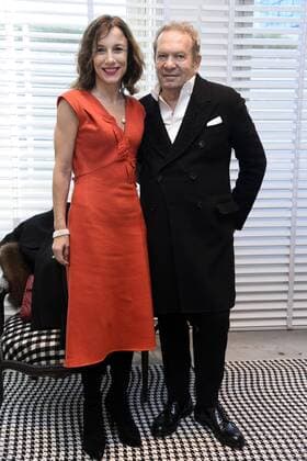 Milan Men s Fashion Week Fall Winter 2017 18 Ermanno Scervino presentation Pictured Silvia Grilli Ermanno Scervino  Copyright: xSimonaxChiocciax xIPAx