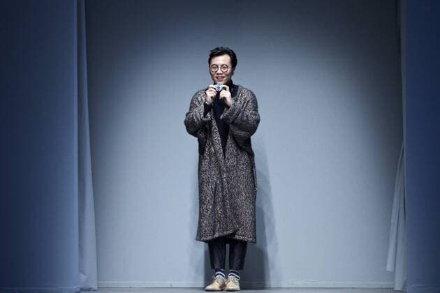 MILAN, Jan. 16, 2017 -- Chinese designer Miao Ran presents at the end of his Fall Winter 2017 18 menswear collection during Milan Fashion Week in Milan, Italy, on Jan. 16, 2017. )(gl) ITALY-MILAN-FASHION WEEK-MEN-CHINESE DESIGNER-MIAORAN JinxYu 