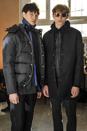 Italy:Wood Wood backstage at Milan Fashion week Models are seen on backstage of Wood Wood show during Milan Men s Fashion Week Fall Winter 2017 18  GaetanoxPiazzolla