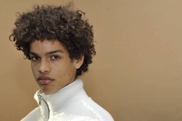 Italy:Wood Wood backstage at Milan Fashion week A model is seen on backstage of Wood Wood show during Milan Men s Fashion Week Fall Winter 2017 18  GaetanoxPiazzolla