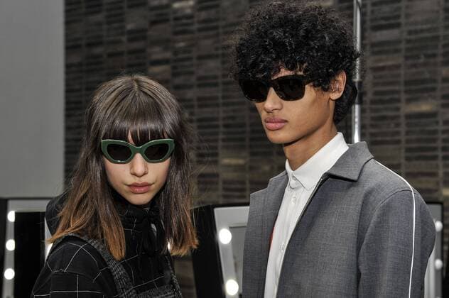 Italy:Wood Wood backstage at Milan Fashion week Models are seen on backstage of Wood Wood show during Milan Men s Fashion Week Fall Winter 2017 18  GaetanoxPiazzolla