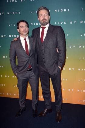 214774 Degun Starface 2017-01-16 PARIS France French premiere of Live by night . Premiere du film Ils vivent la nuit . Ben Affleck.Chris Messina. Affleck, Ben; Messina, Chris  Copyright: xDegunx xStarfacex STAR_214774_028