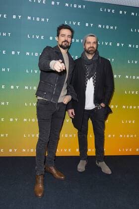Damien Sargue CELEBRITES : Photo call du film LIVE BY NIGHT - Paris - 16 01 2017 StephenCaillet Panoramic 
