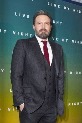 Ben Affleck CELEBRITES : Photo call du film LIVE BY NIGHT - Paris - 16 01 2017 StephenCaillet Panoramic 
