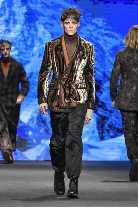 Milan Men s Fashion Week Fall Winter 2017 2018. Milano Moda Uomo, autunno inverno 2017 2018 .ETRO fashionshow Pictured: model  Copyright: xRiccardoxGiordanoxSickix xIPAx