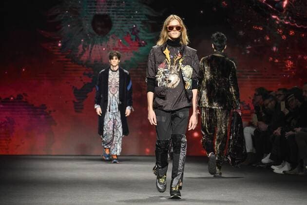 Milan Men s Fashion Week Fall Winter 2017 2018. Milano Moda Uomo, autunno inverno 2017 2018 .ETRO fashionshow Pictured: model  Copyright: xRiccardoxGiordanoxSickix xIPAx